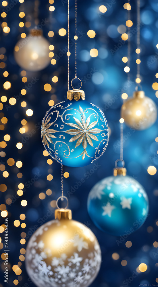 lights and blue background of christmas bauble bokeh effect watercolor trending on artstation. christmas background with balls lights and blue background of christmas bauble bokeh effect watercolor trending on artstation. christmas background with balls
