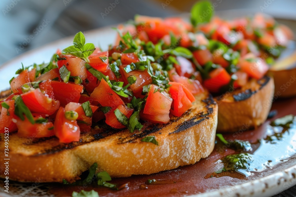 Grilled Bread Brilliance: Elevating Bruschetta Grilled Bread Brilliance: Elevating Bruschetta