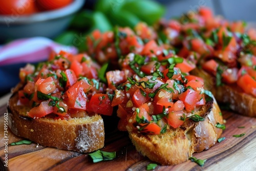 Wallpaper Mural Grilled Bread Brilliance: Elevating Bruschetta Torontodigital.ca