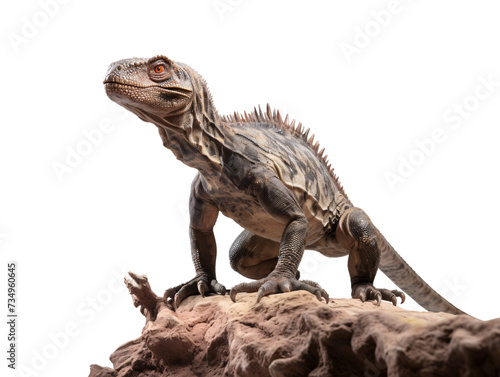 a lizard standing on a rock © Ivan
