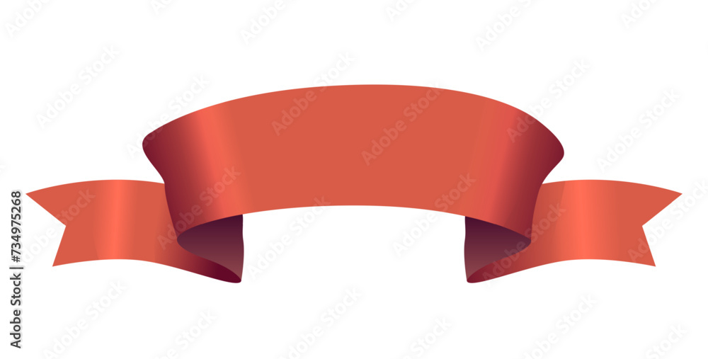 Red Royal Ribbon Or Banner Exude Regality. Isolated 3d Vector Vintage Tape, Crafted From Luxurious, Silk Fabrics Red Royal Ribbon Or Banner Exude Regality. Isolated 3d Vector Vintage Tape, Crafted From Luxurious, Silk Fabrics