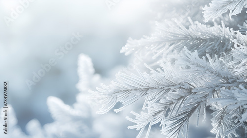 snow covered branches of tree,frost on branches,snow covered branches