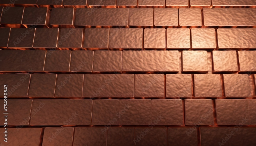 bricks geometric pattern copper slab background bricks geometric pattern copper slab background