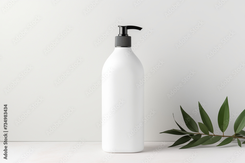bottle mockup on white background bottle mockup on white background