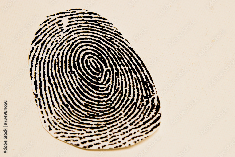 Faded Background Fingerprint Faded Background Fingerprint