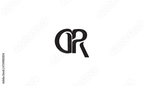 DR  RD  R  D Abstract Letters Logo Monogram