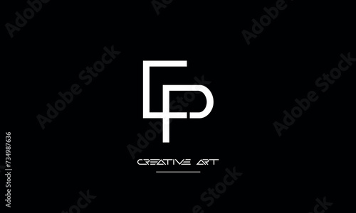 EP, PE, E, P abstract letters logo monogram