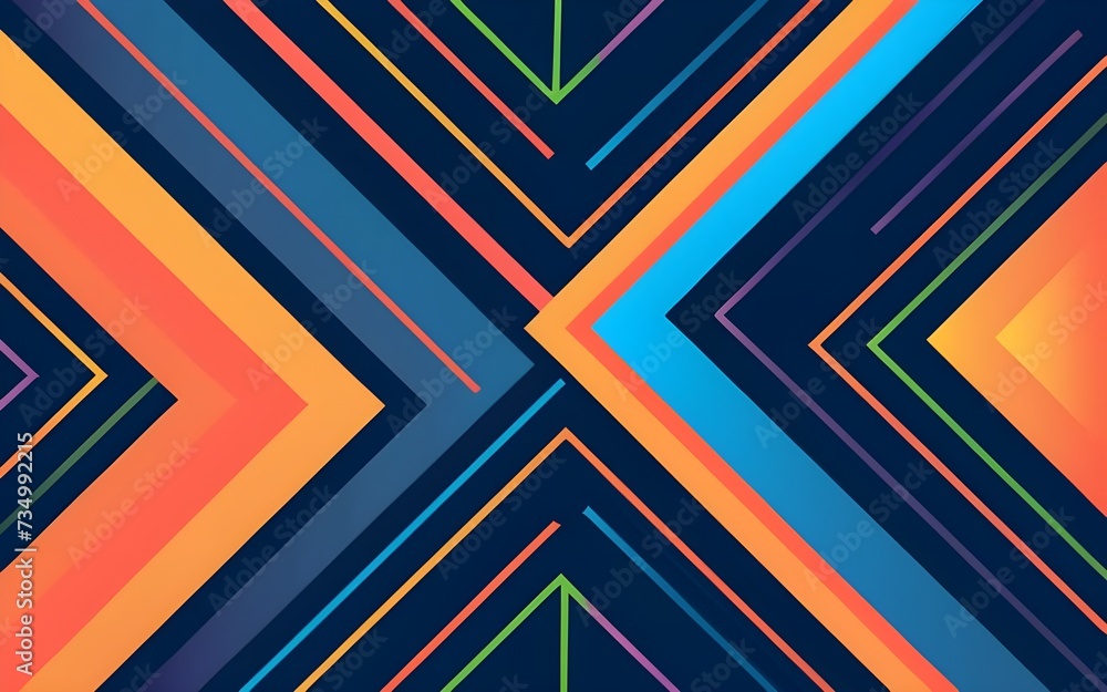 Colorful geometric abstract background Colorful geometric abstract background