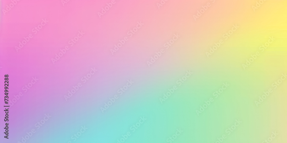 Smooth pastel gradient with a harmonious blend from pink to green.