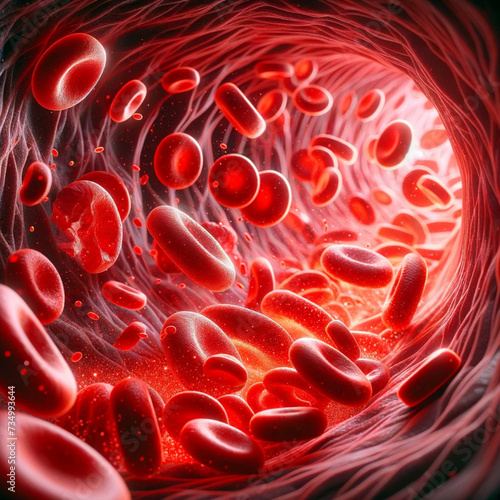 血管と赤血球、動脈硬化