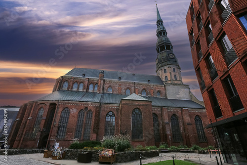 St. Peter's Church, Riga, Latvia photo
