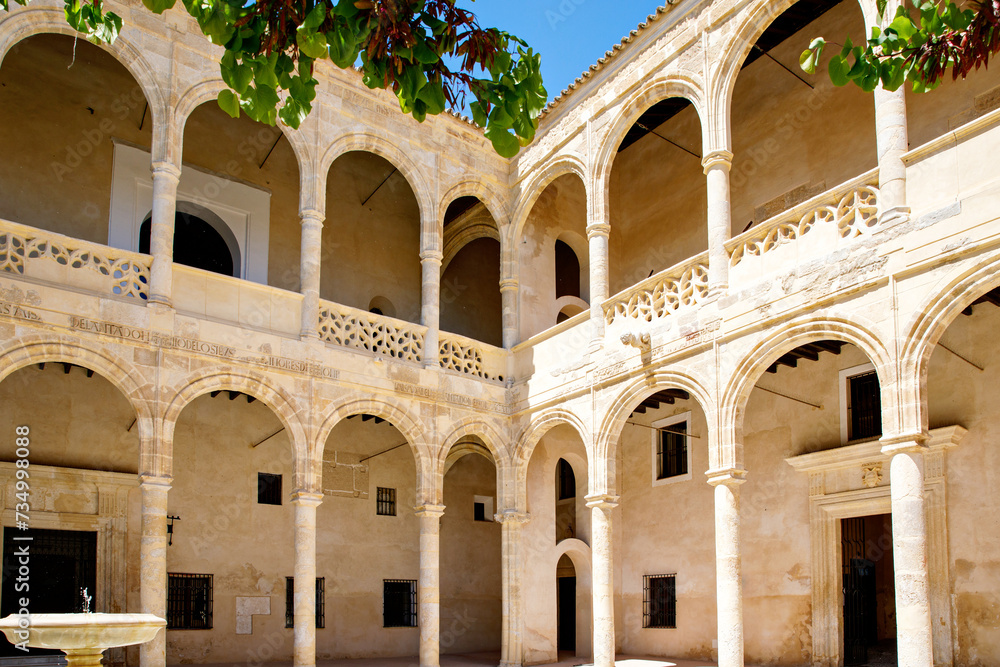 Palacio de los Enriquez de Ribera in Bornos, pueblos blancos region, Andalusia, Spain, Europe