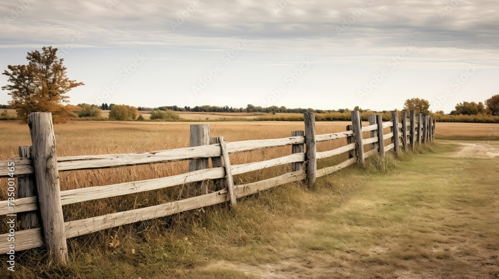 livestock wood farm fence