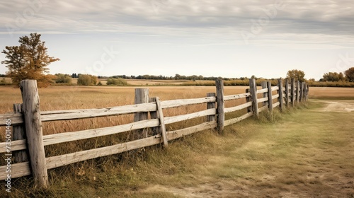 livestock wood farm fence