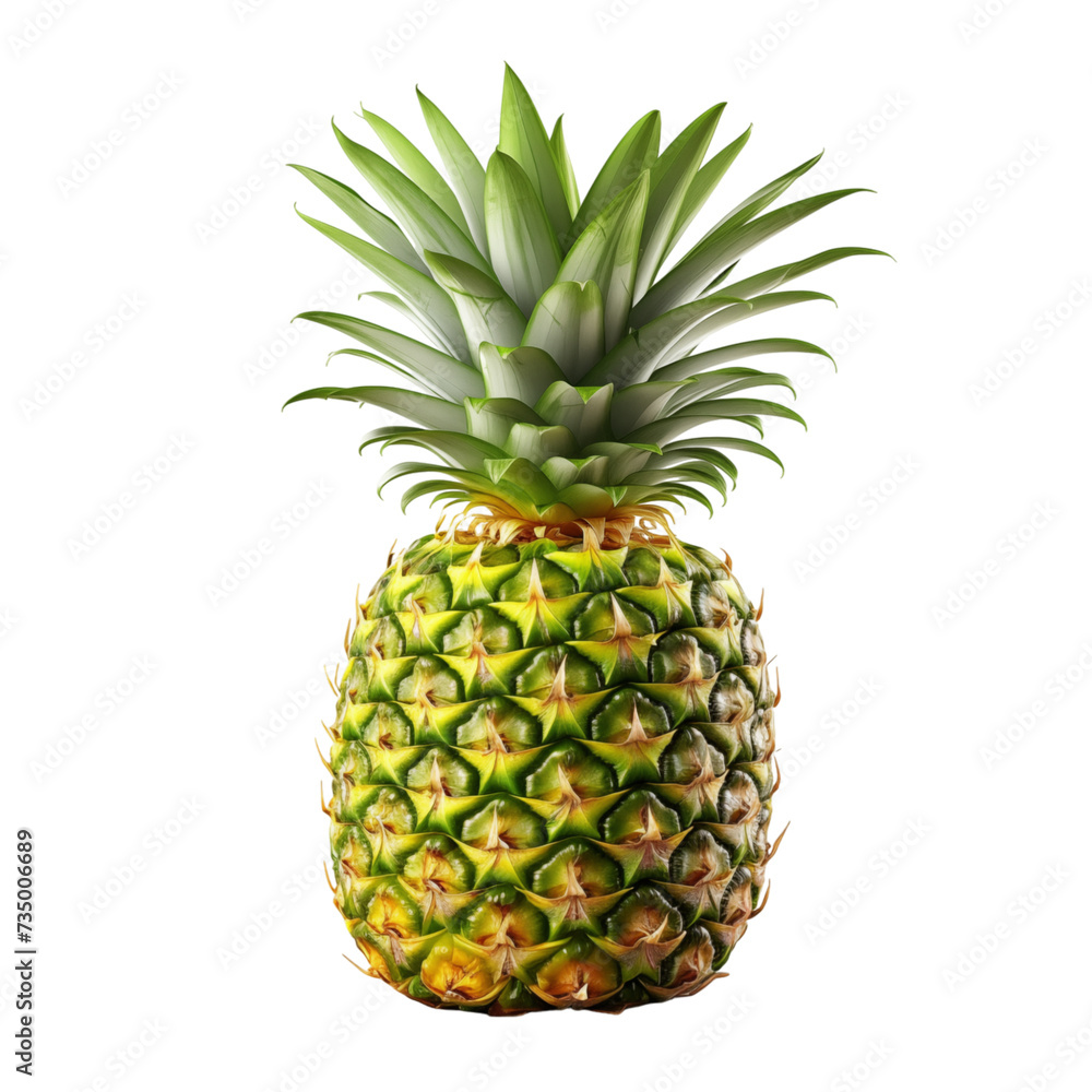 pinapple fruit isolated on transparent background pinapple fruit isolated on transparent background