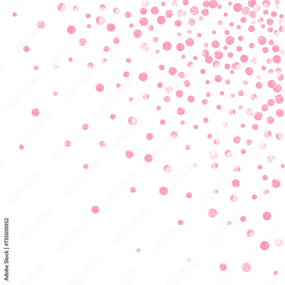 Gold Dust Pattern. Rose Splatter Illustration. Pink Trendy Element. Save Date Wallpaper. Golden Holiday Offer. Scrapbook Particle. Feminine Paint. Pink Gold Dust Pattern