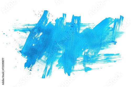 neon blue grunge and scratch effect background texture with transparent background splash effect