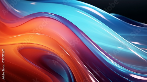 abstract background colorful waves relaxing creative wallpaper modern background for business presentation or banner