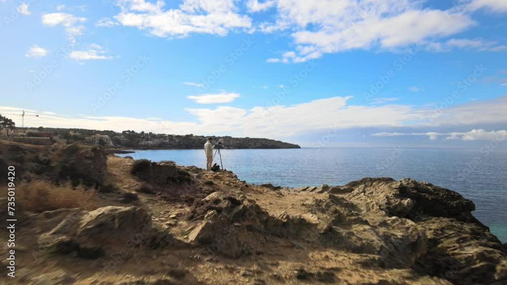 Dorohenflug Mallorca am Fotografen vorbei Dorohenflug Mallorca am Fotografen vorbei