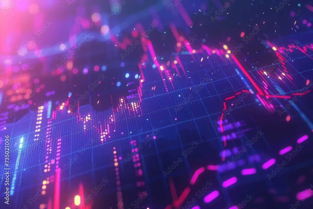 Data analysis, data science concept. Sparkling, dancing active, data. Business and economic statistics, numbers and reports. Sales, profit, cost, capital etc, concept. Data analysis, data science concept. Sparkling, dancing active, data. Business and economic statistics, numbers and reports. Sales, profit, cost, capital etc, concept.