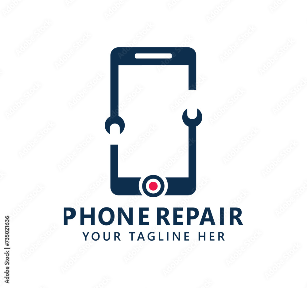 phone repair logo design phone repair logo design