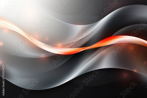 Abstract background with grey, black and orange waves for health awareness Pediatric Conditions