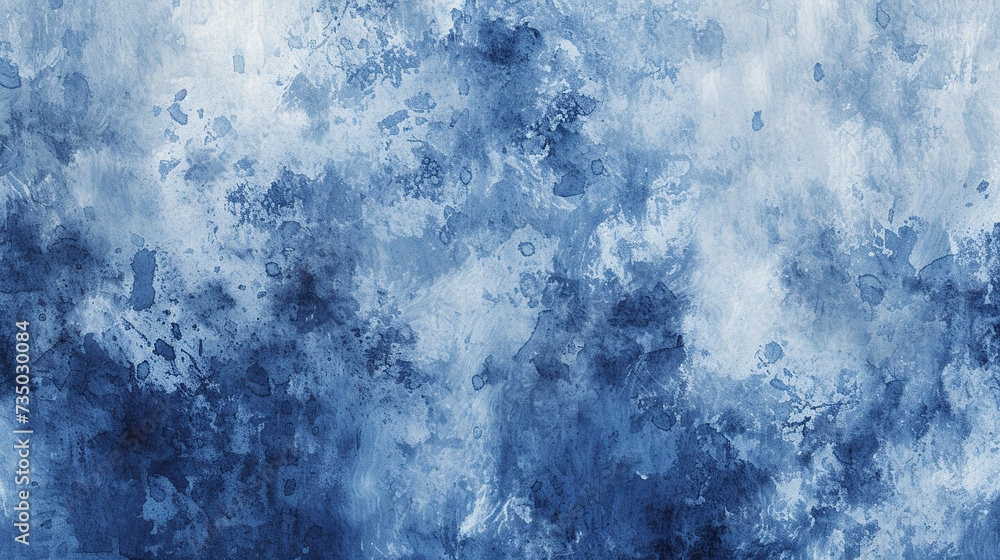 Indigo watercolor texture