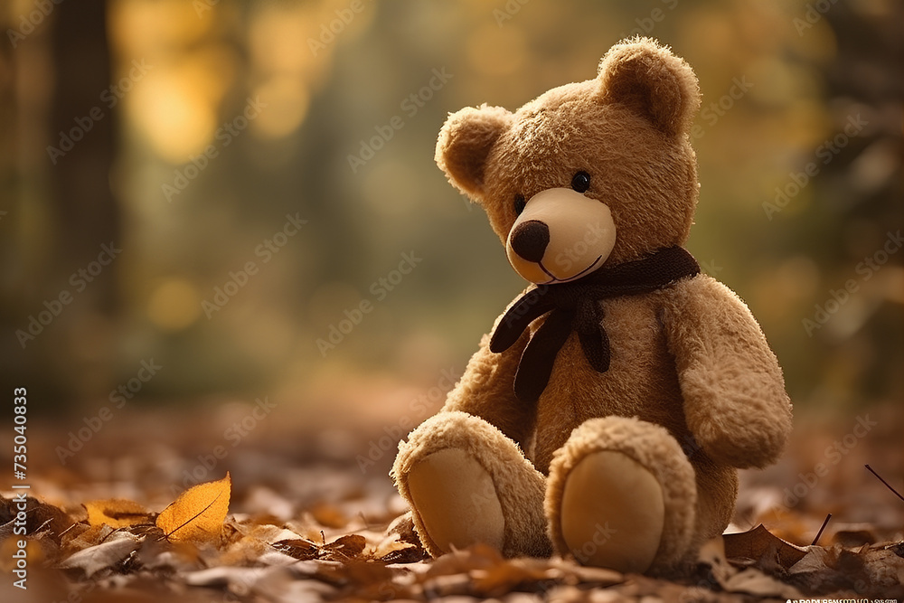 brown teddy bear made by midjourney brown teddy bear made by midjourney