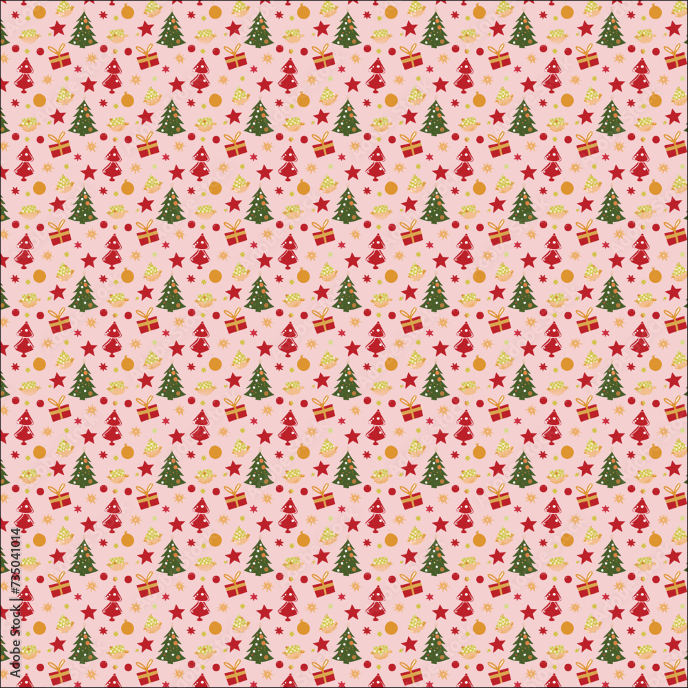 Seamless Christmas Pattern Seamless Christmas Pattern
