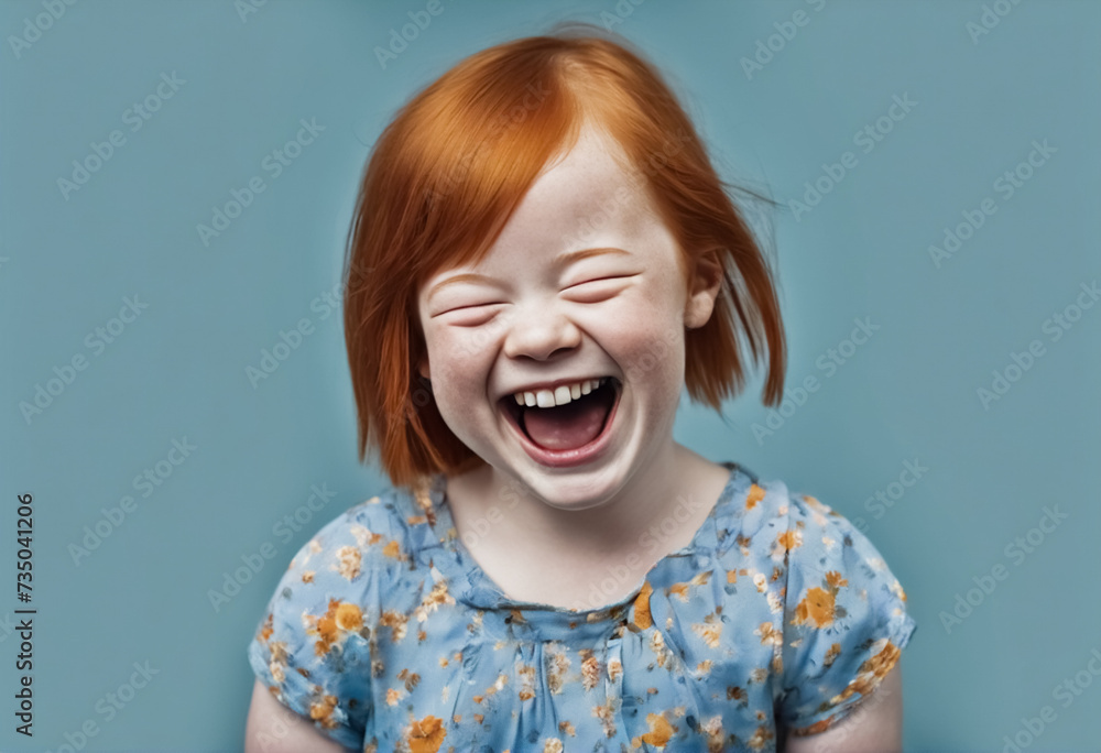 Luce dell'Innocenza- Una Ragazza Ginger con Sindrome di Down Ride Luce dell'Innocenza- Una Ragazza Ginger con Sindrome di Down Ride