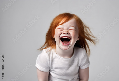 Risate Radianti- La Felicità di una Ragazza Ginger con Sindrome di Down photo