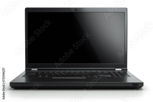 Wallpaper Mural Modern laptop isolated on white background Generative Ai Torontodigital.ca