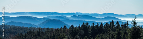 Blick vom Schliffkopf über den Nordschwarzwald © Donnerbold