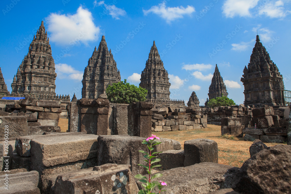 Obraz premium Candi Prambanan temple near Yogyakarta on Java island, Indonesia