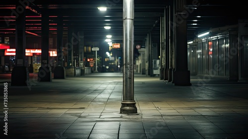 urban subway pole © PikePicture