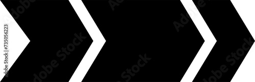 Arrow icon flat style, cursor, direction, pointer