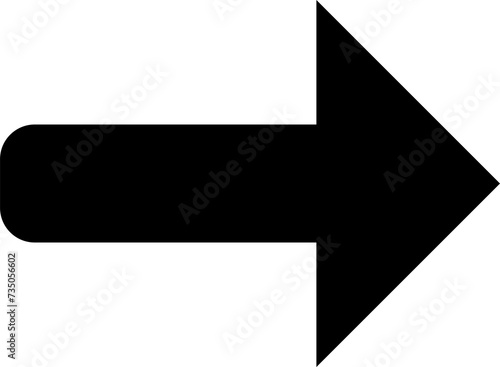 Free Download Arrow icon flat style, cursor, direction, pointer - GFXLoad