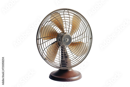Table Fan Whispers on Transparent Background, PNG