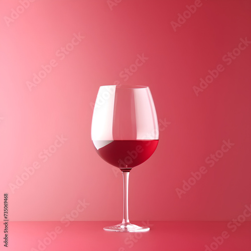 glass of wine made in midjourney