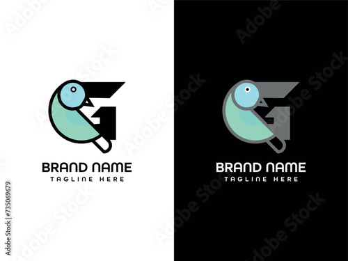 G Bird Logo Design