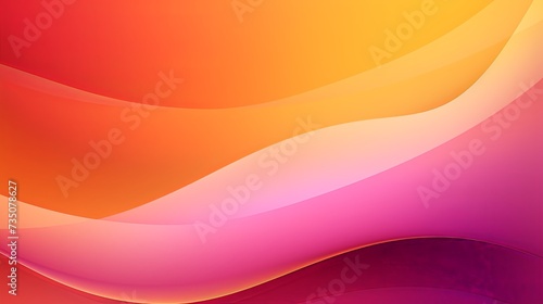 Abstract Blurred magenta purple yellow orange magenta purple background. Soft gradient backdrop with place for text.