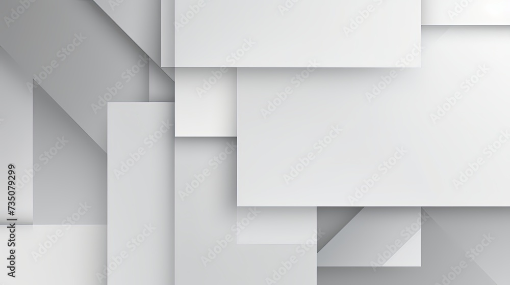 Abstract grey and white tech geometric corporate design background eps