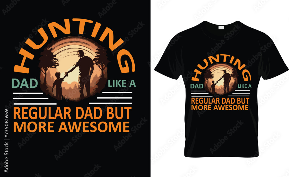 hunting t shirt design illustration hunting t shirt design illustration