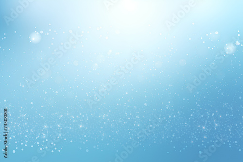 blue christmas background made by midjourney