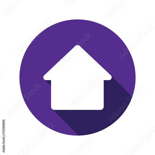 Simple Home Icon, House Icon © Minhar