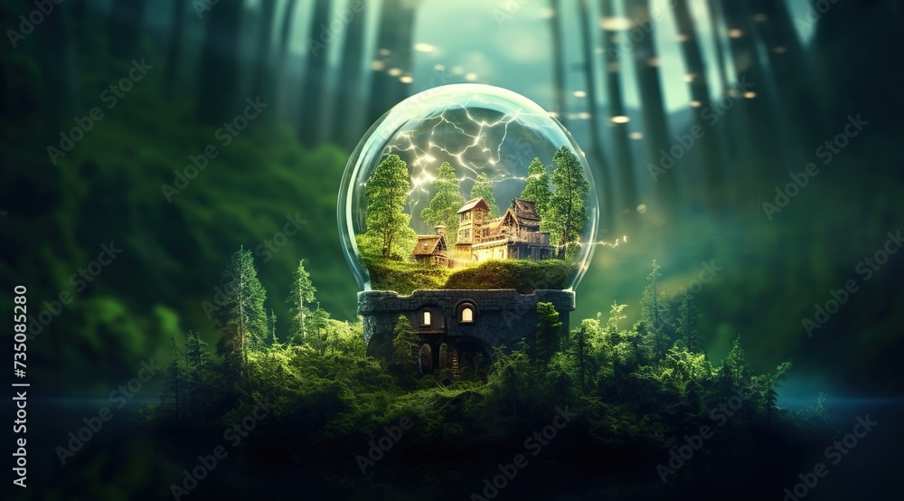 Fototapeta premium care for the environment