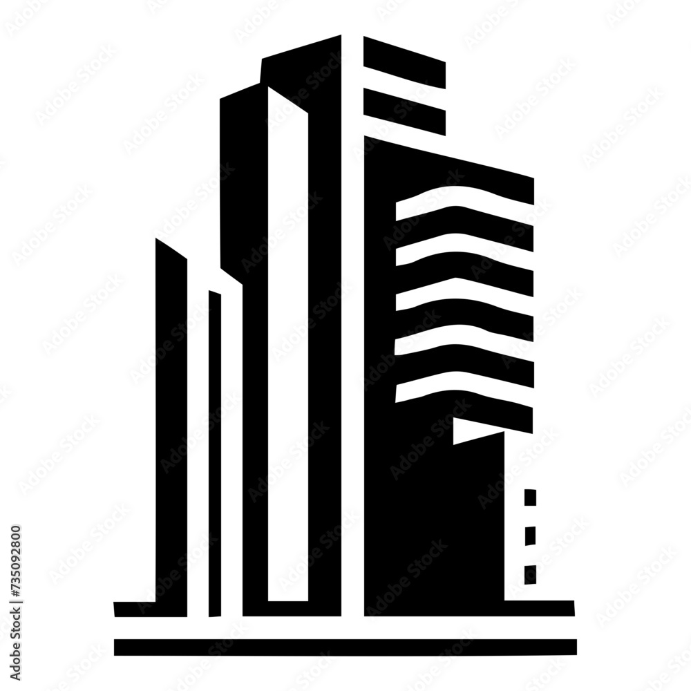 Versatile Building Vector Icon: Modern Architecture Graphics for Real Estate, Construction Projects & Urban Designs Versatile Building Vector Icon: Modern Architecture Graphics for Real Estate, Construction Projects & Urban Designs