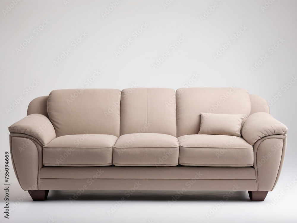 Fototapeta premium sofa isolated on white