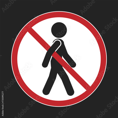Isolated label design do not enter sign no trespassing authorized personnel only, staff only