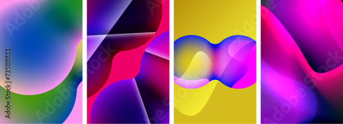 Abstract colors. Abstract backgrounds for wallpaper, business card, cover, poster, banner, brochure, header, website